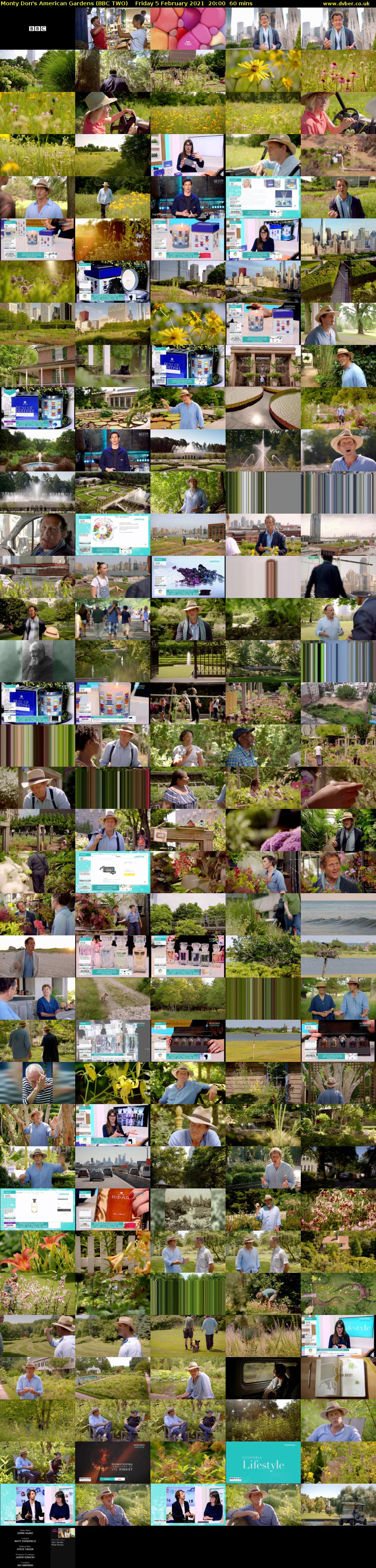 Monty Don's American Gardens (BBC TWO) Friday 5 February 2021 20:00 - 21:00