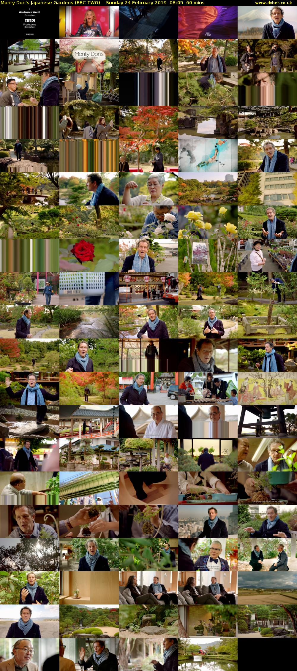 Monty Don's Japanese Gardens (BBC TWO) Sunday 24 February 2019 08:05 - 09:05