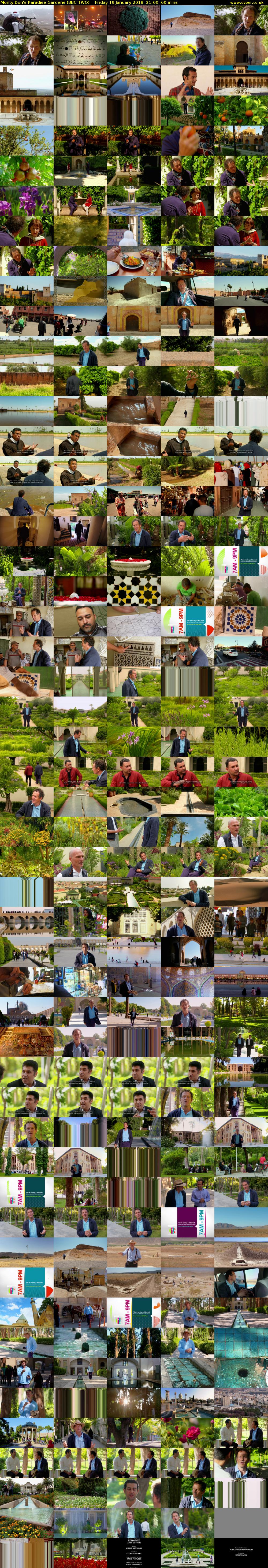 Monty Don's Paradise Gardens (BBC TWO) Friday 19 January 2018 21:00 - 22:00