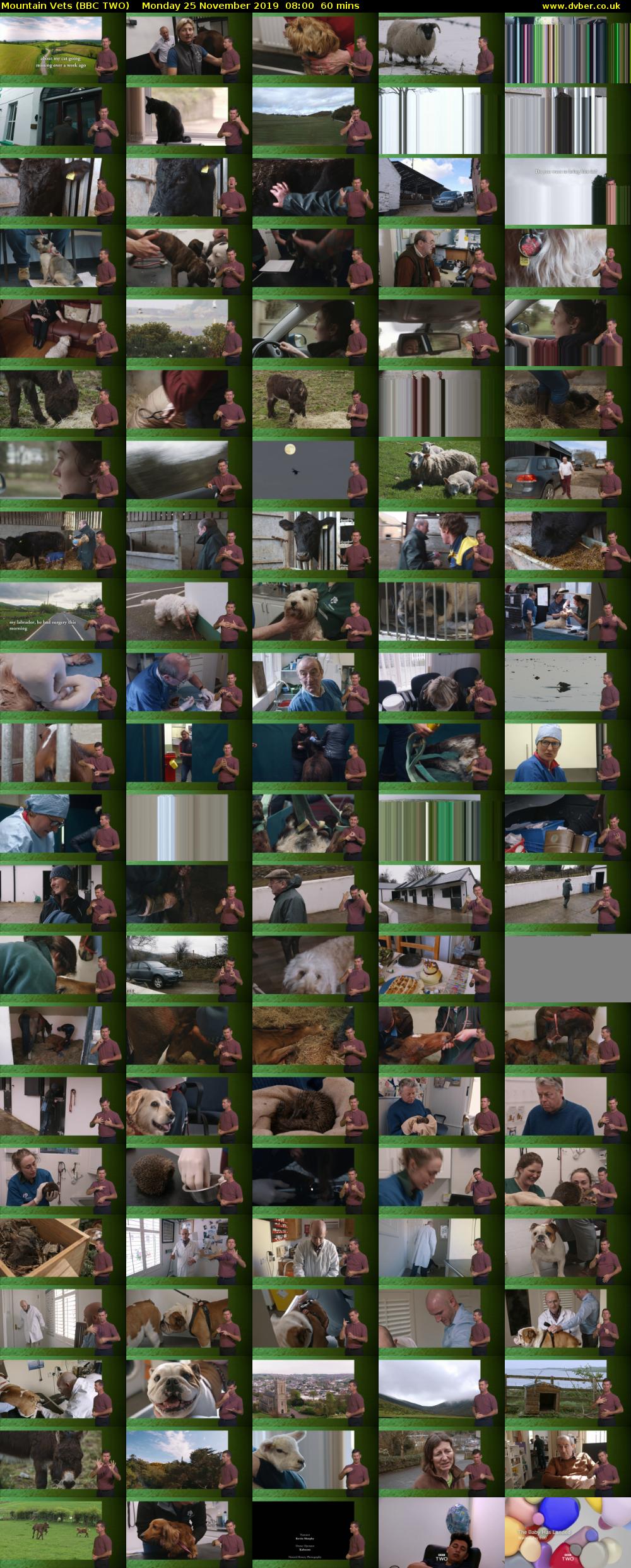Mountain Vets (BBC TWO) Monday 25 November 2019 08:00 - 09:00