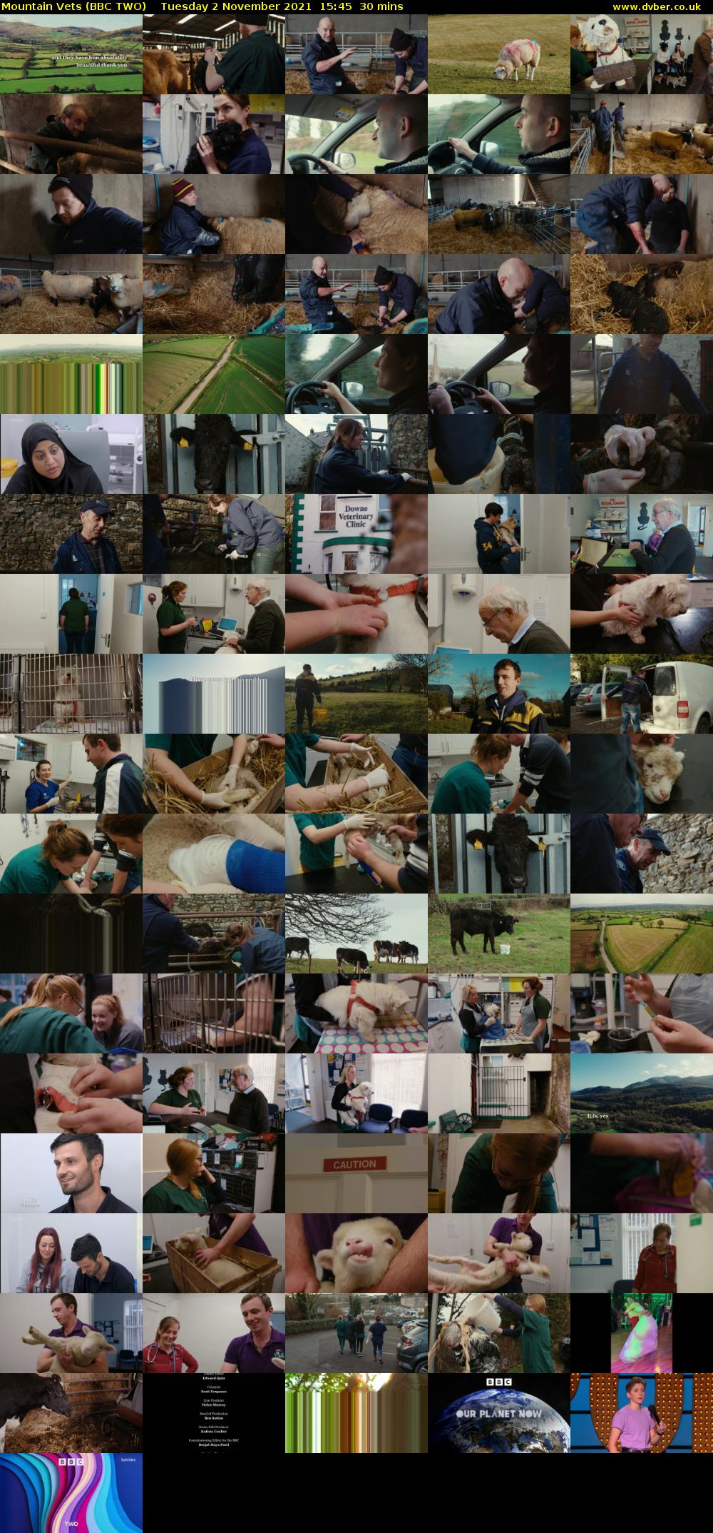 Mountain Vets (BBC TWO) Tuesday 2 November 2021 15:45 - 16:15