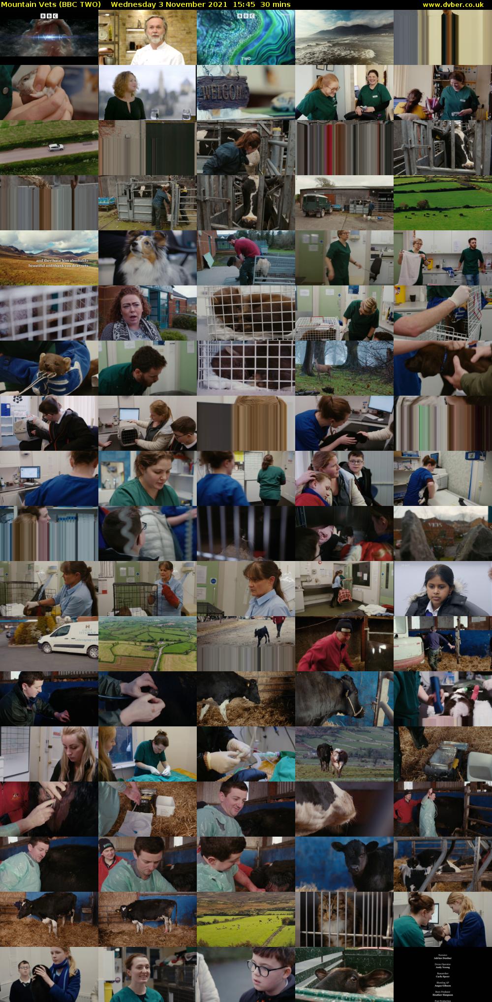 Mountain Vets (BBC TWO) Wednesday 3 November 2021 15:45 - 16:15
