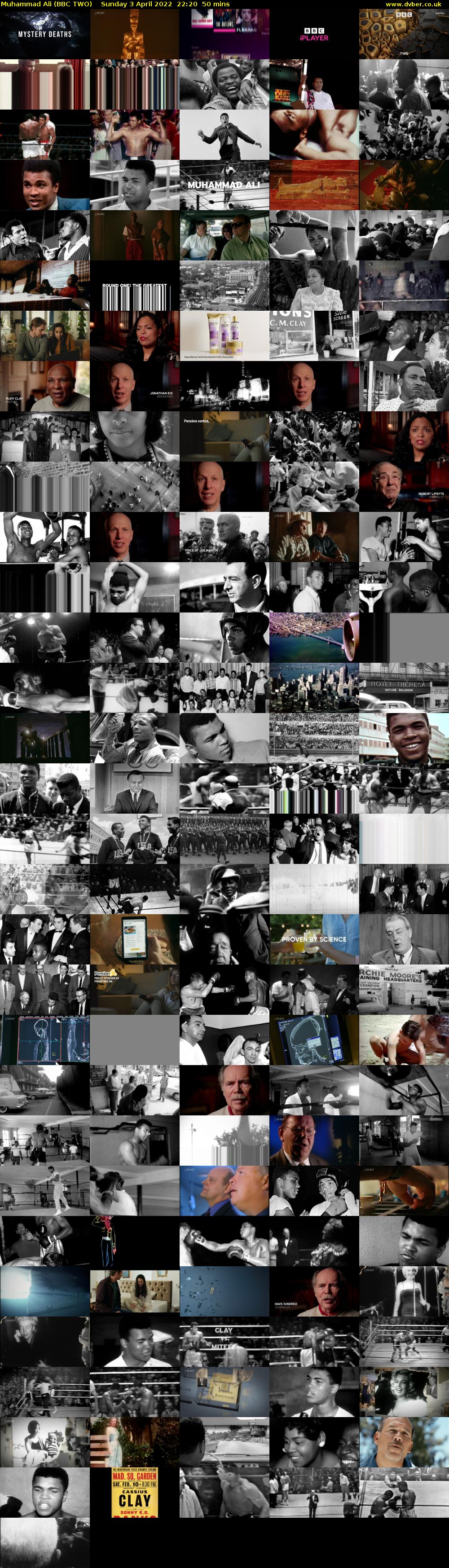 Muhammad Ali (BBC TWO) Sunday 3 April 2022 22:20 - 23:10