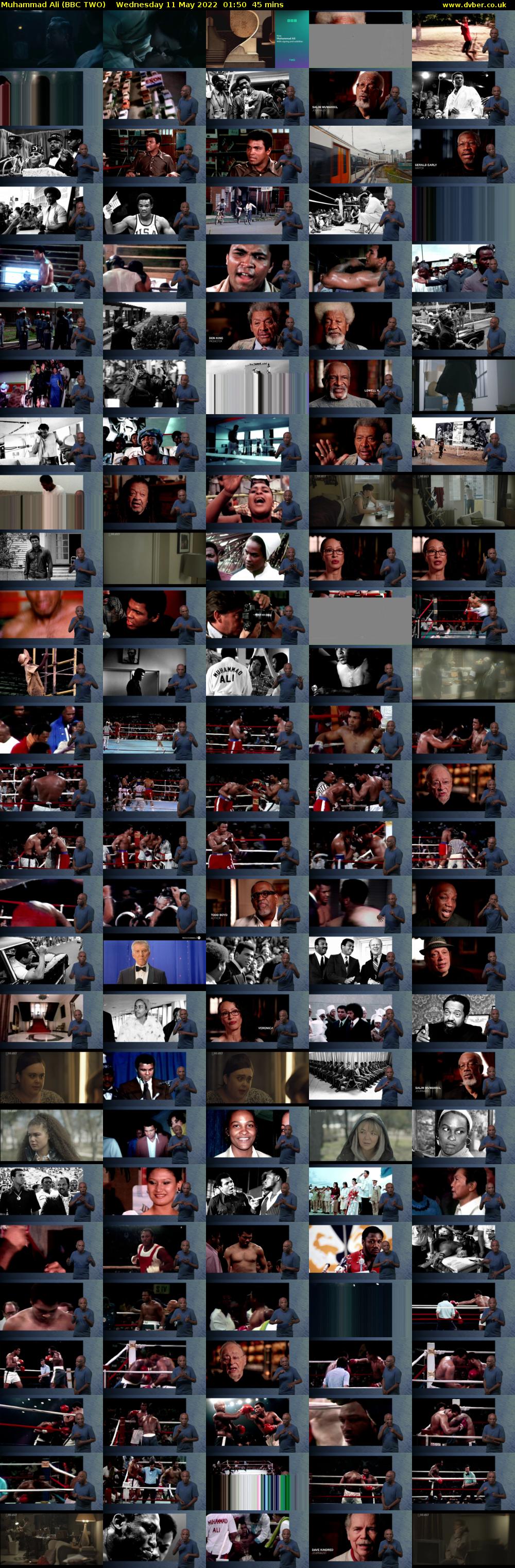 Muhammad Ali (BBC TWO) Wednesday 11 May 2022 01:50 - 02:35