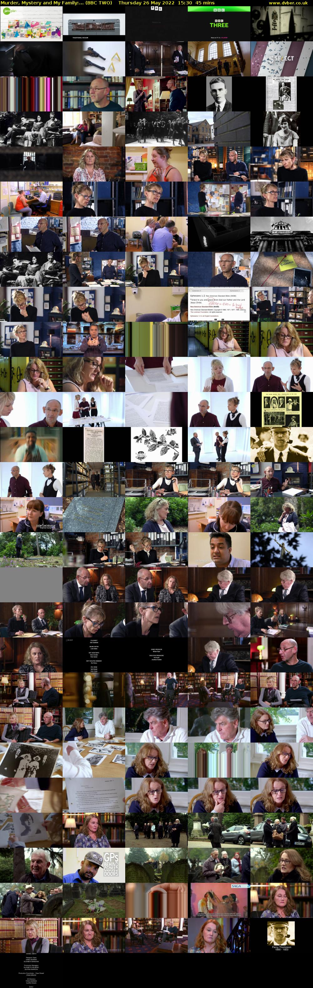Murder, Mystery and My Family:... (BBC TWO) Thursday 26 May 2022 15:30 - 16:15