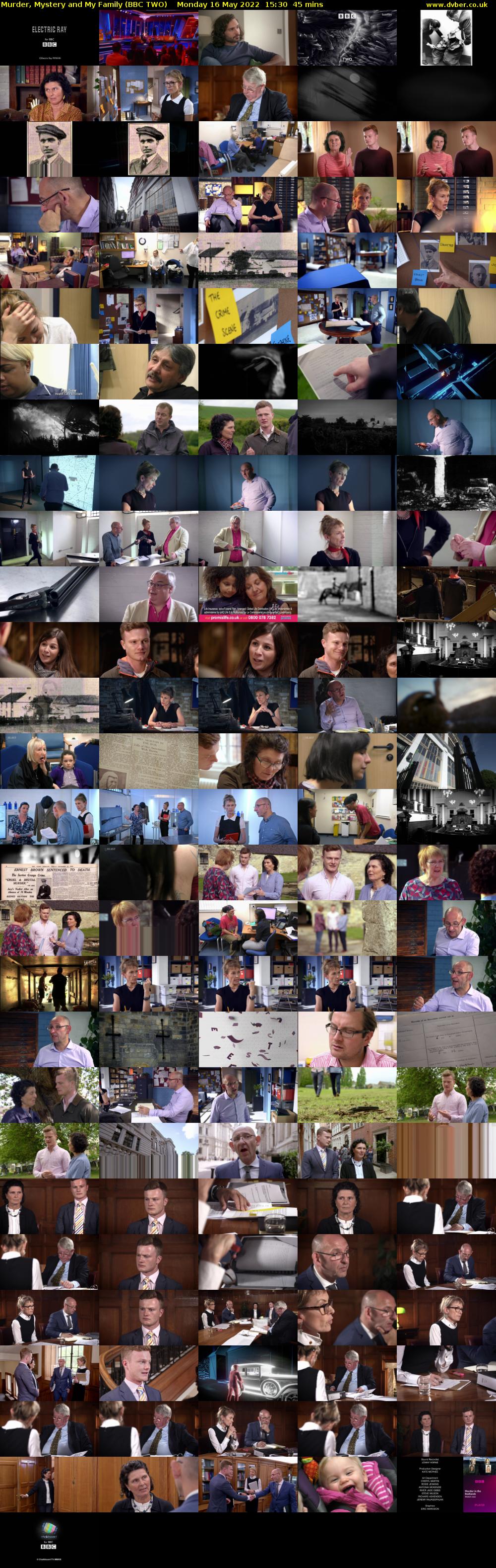 Murder, Mystery and My Family (BBC TWO) Monday 16 May 2022 15:30 - 16:15