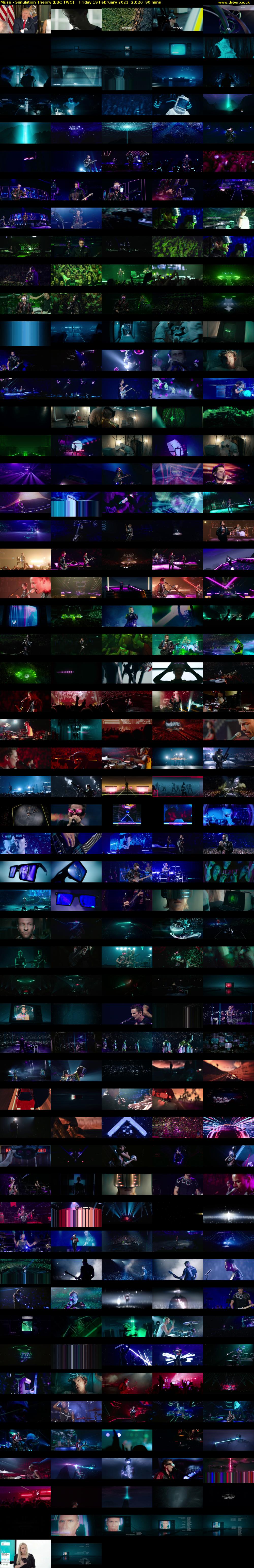 Muse - Simulation Theory (BBC TWO) Friday 19 February 2021 23:20 - 00:50