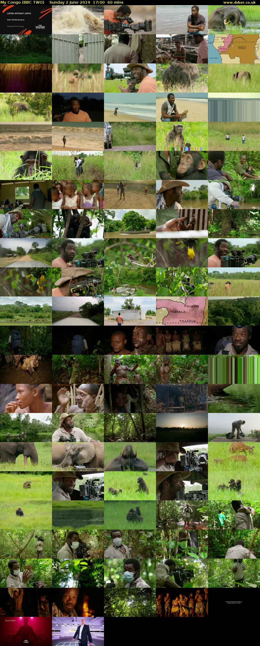 My Congo (BBC TWO) Sunday 2 June 2019 17:00 - 18:00