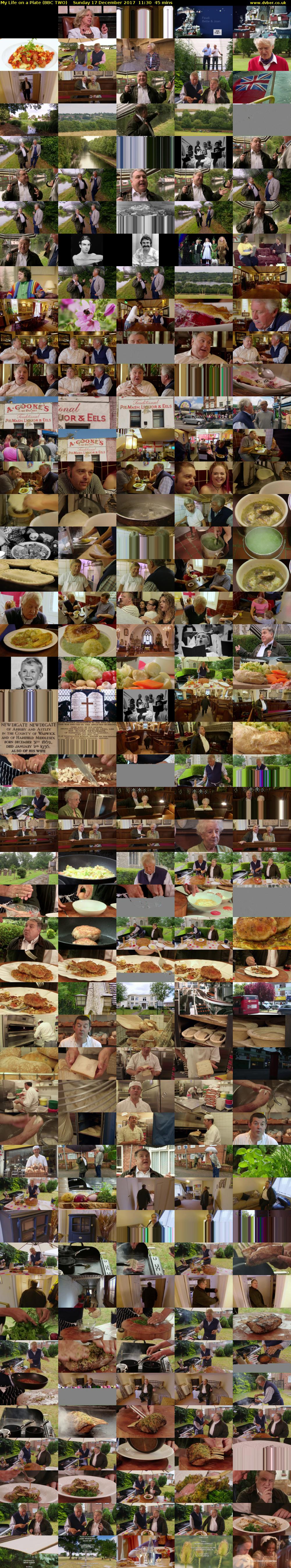 My Life on a Plate (BBC TWO) Sunday 17 December 2017 11:30 - 12:15