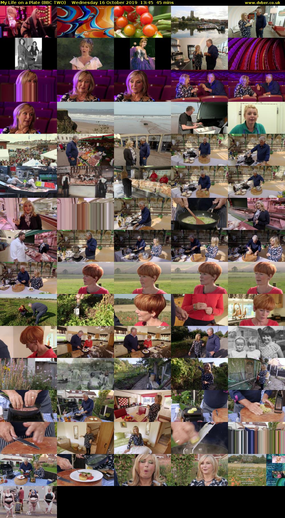 My Life on a Plate (BBC TWO) Wednesday 16 October 2019 13:45 - 14:30