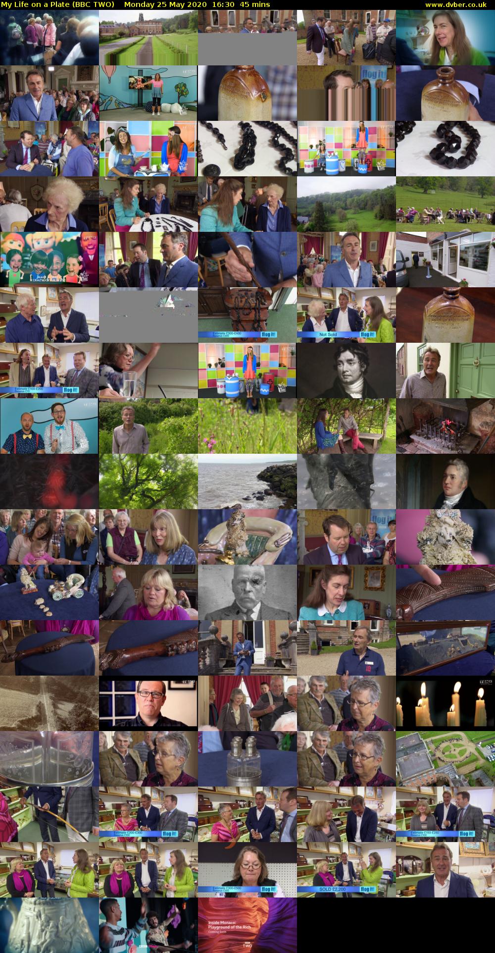 My Life on a Plate (BBC TWO) Monday 25 May 2020 16:30 - 17:15