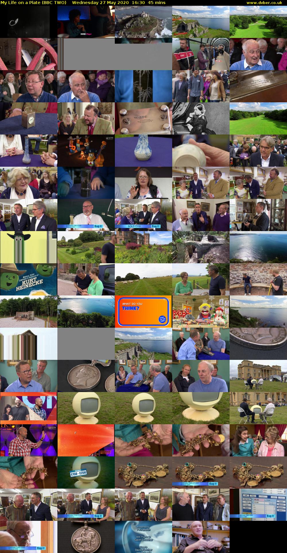 My Life on a Plate (BBC TWO) Wednesday 27 May 2020 16:30 - 17:15