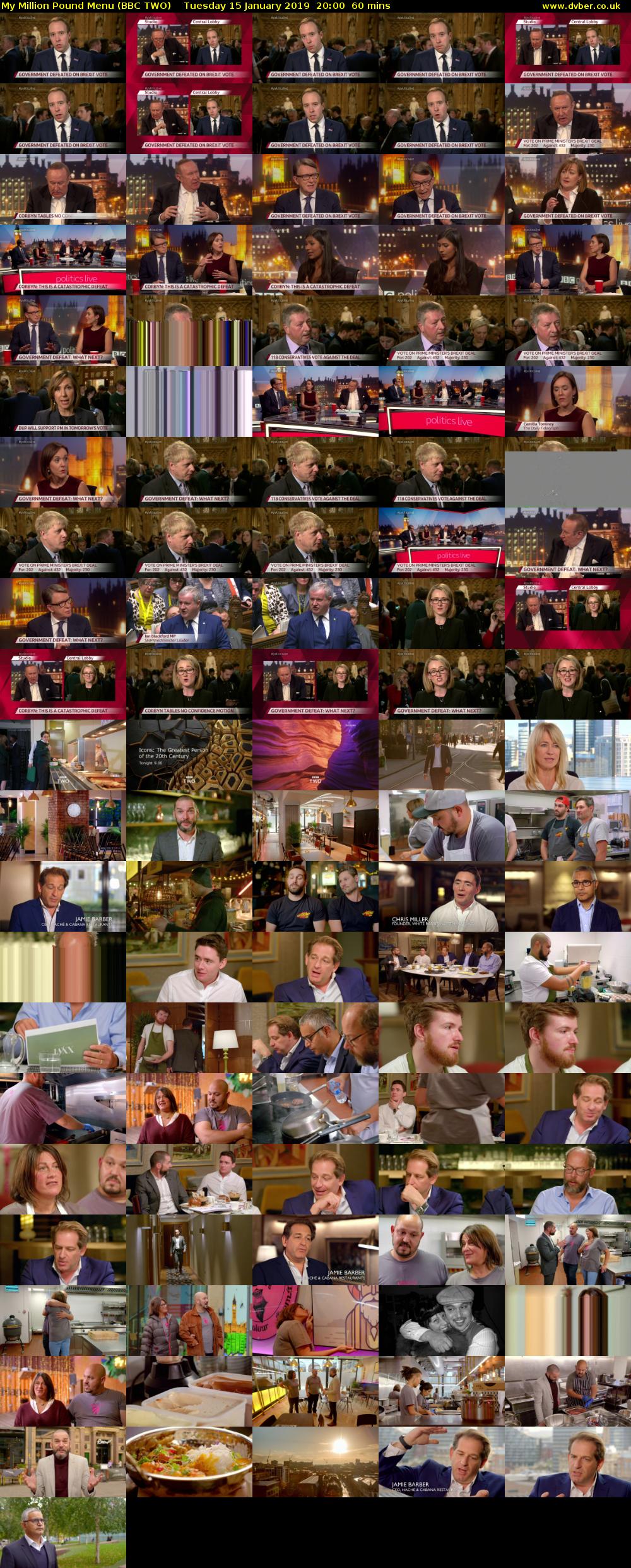 My Million Pound Menu (BBC TWO) Tuesday 15 January 2019 20:00 - 21:00