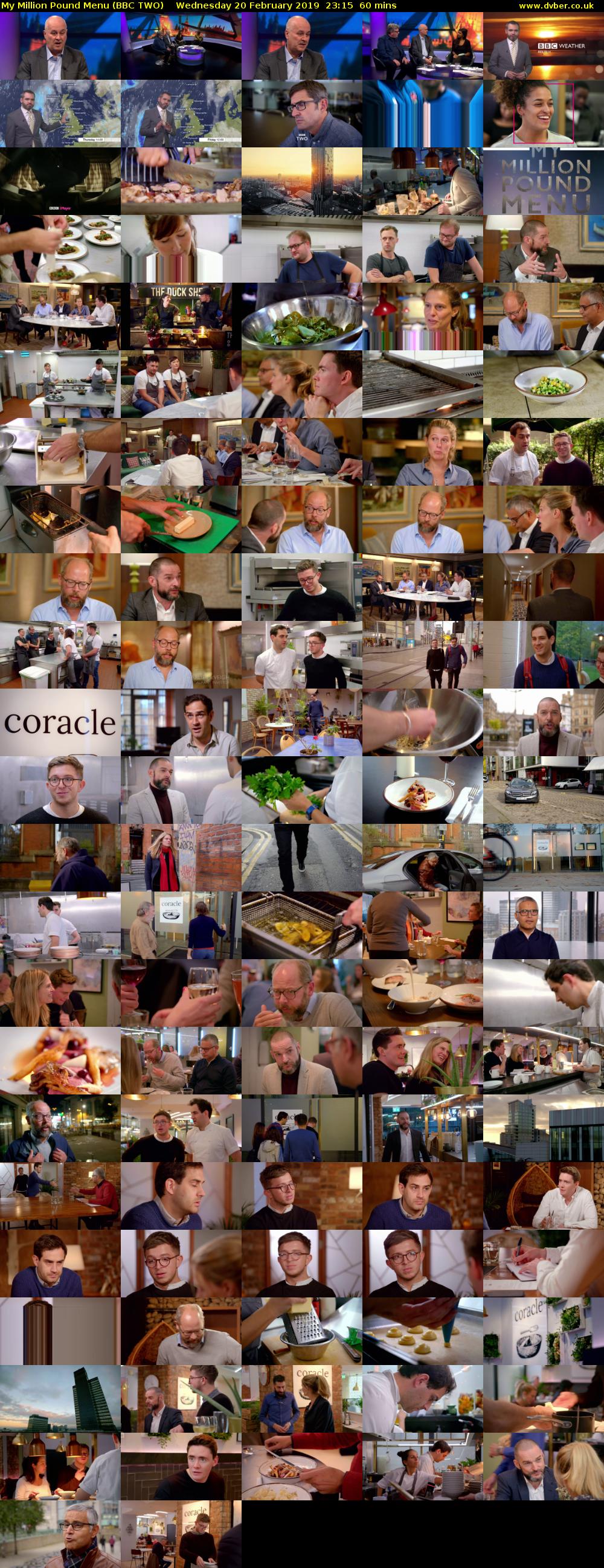 My Million Pound Menu (BBC TWO) Wednesday 20 February 2019 23:15 - 00:15