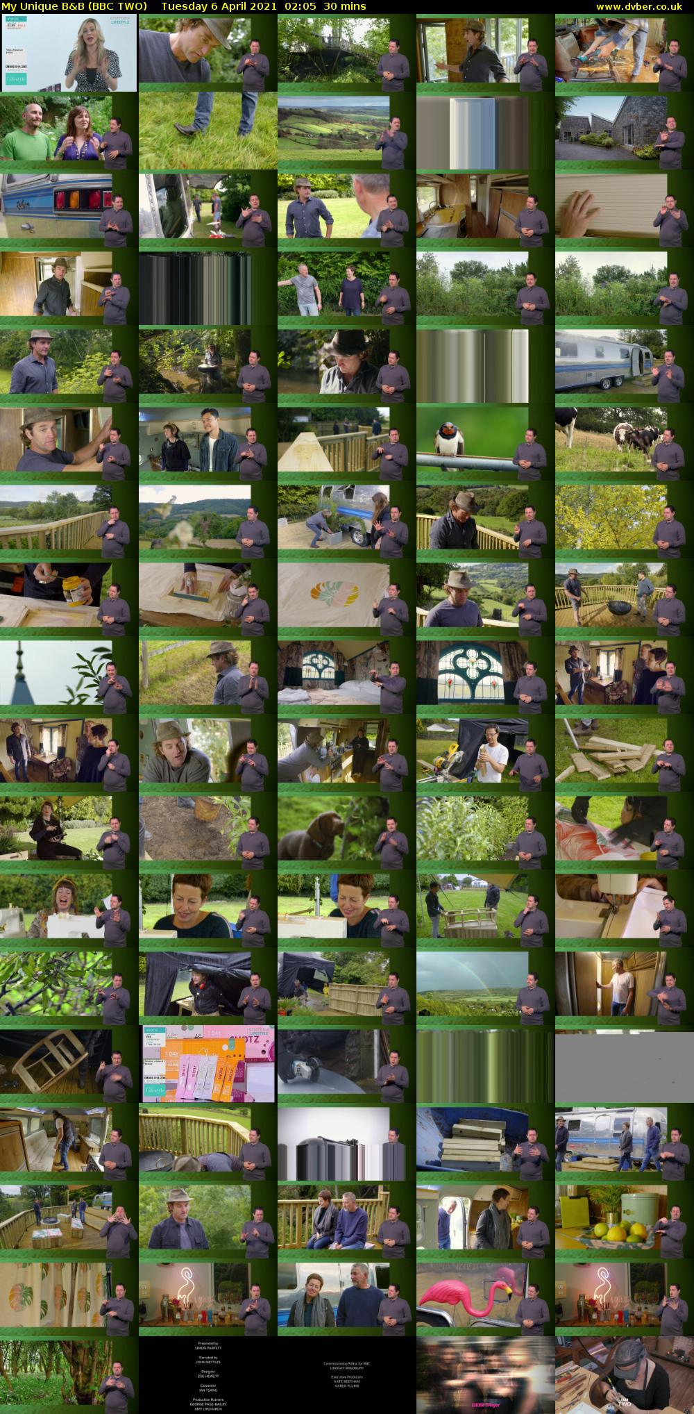 My Unique B&B (BBC TWO) Tuesday 6 April 2021 02:05 - 02:35