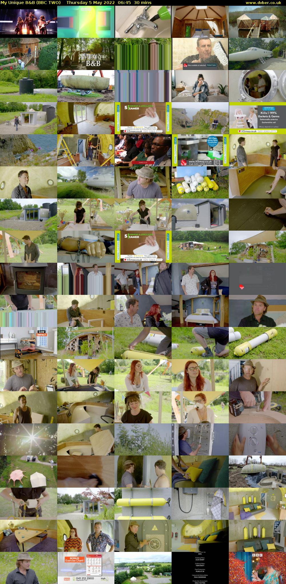 My Unique B&B (BBC TWO) Thursday 5 May 2022 06:45 - 07:15