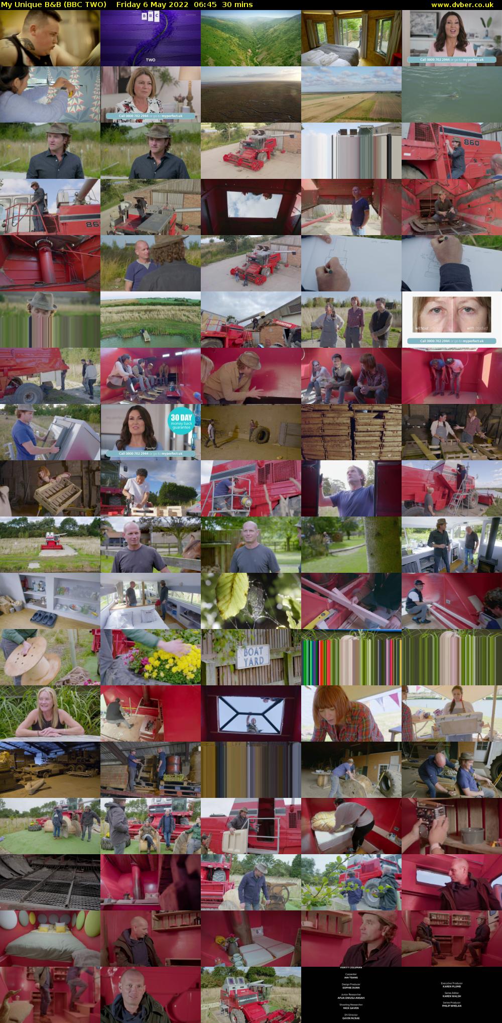 My Unique B&B (BBC TWO) Friday 6 May 2022 06:45 - 07:15
