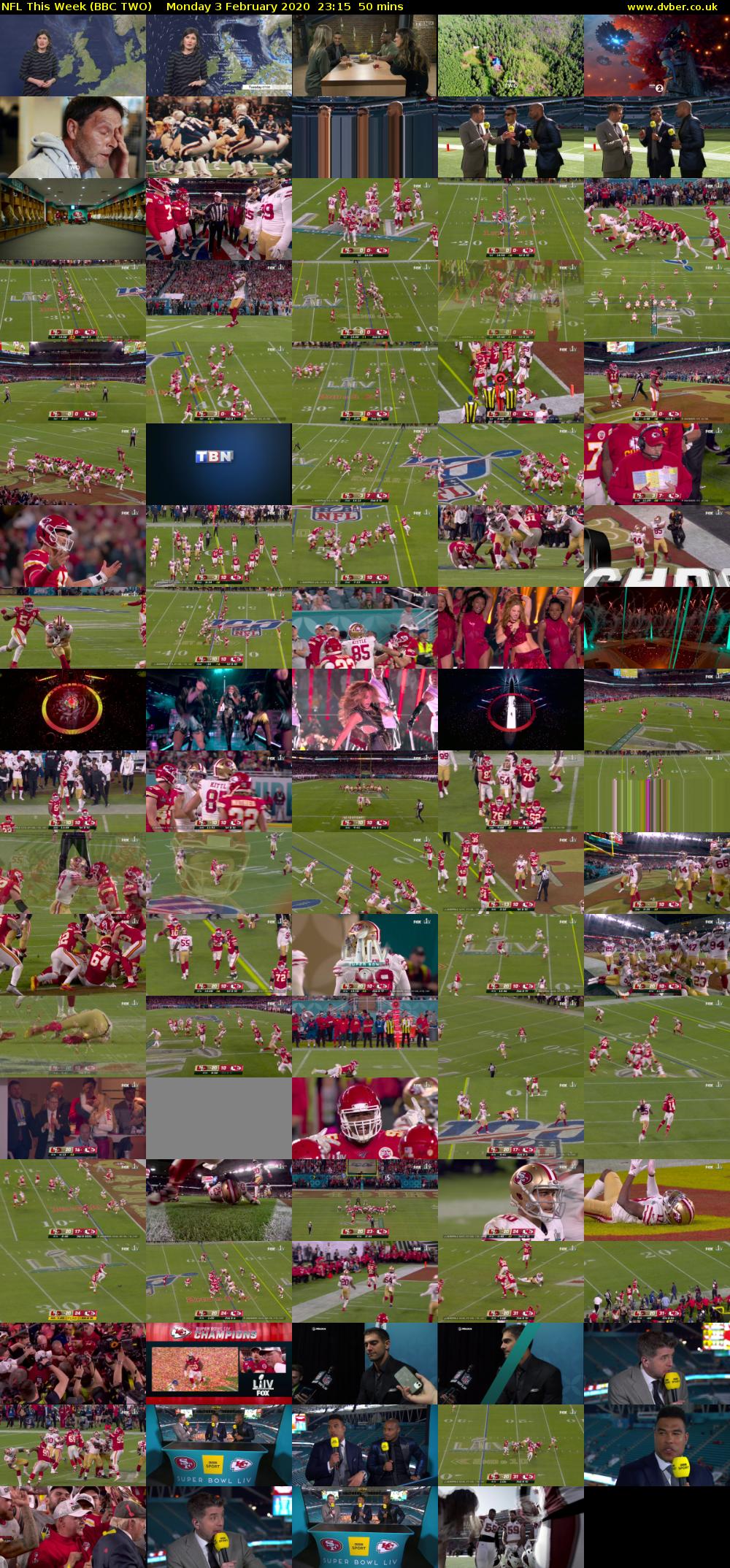 NFL This Week (BBC TWO) Monday 3 February 2020 23:15 - 00:05