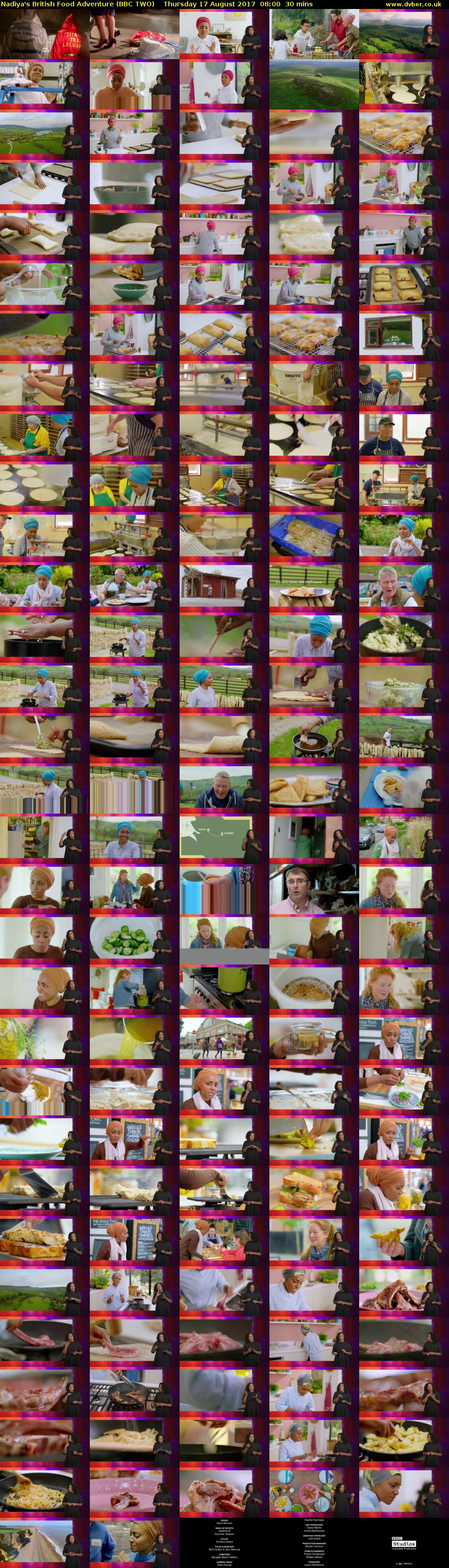 Nadiya's British Food Adventure (BBC TWO) Thursday 17 August 2017 08:00 - 08:30