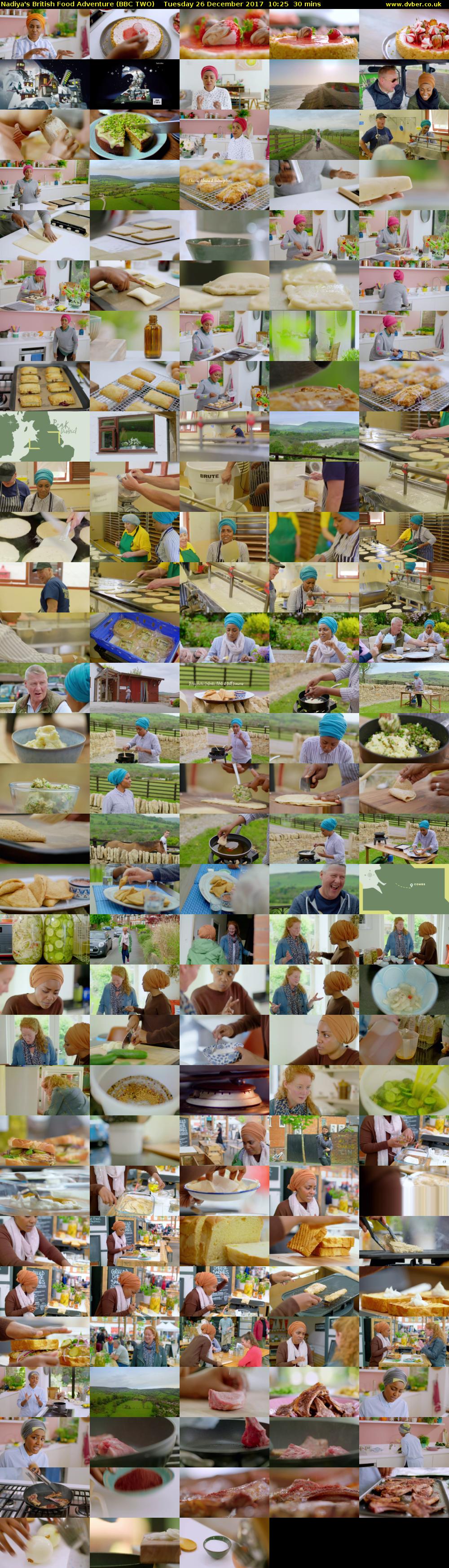 Nadiya's British Food Adventure (BBC TWO) Tuesday 26 December 2017 10:25 - 10:55