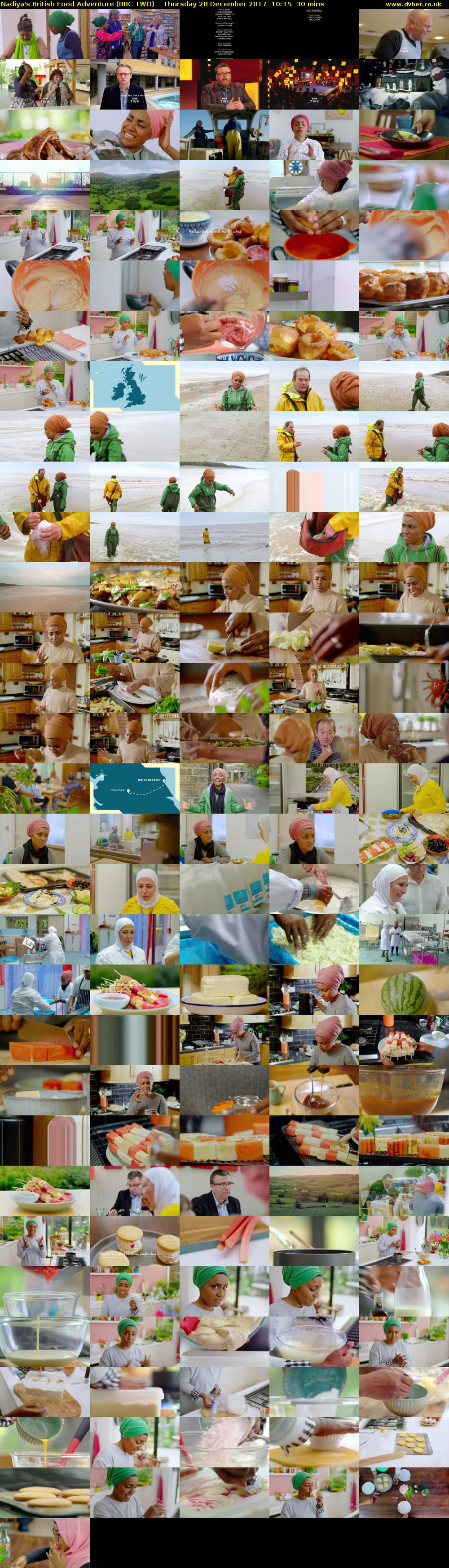 Nadiya's British Food Adventure (BBC TWO) Thursday 28 December 2017 10:15 - 10:45