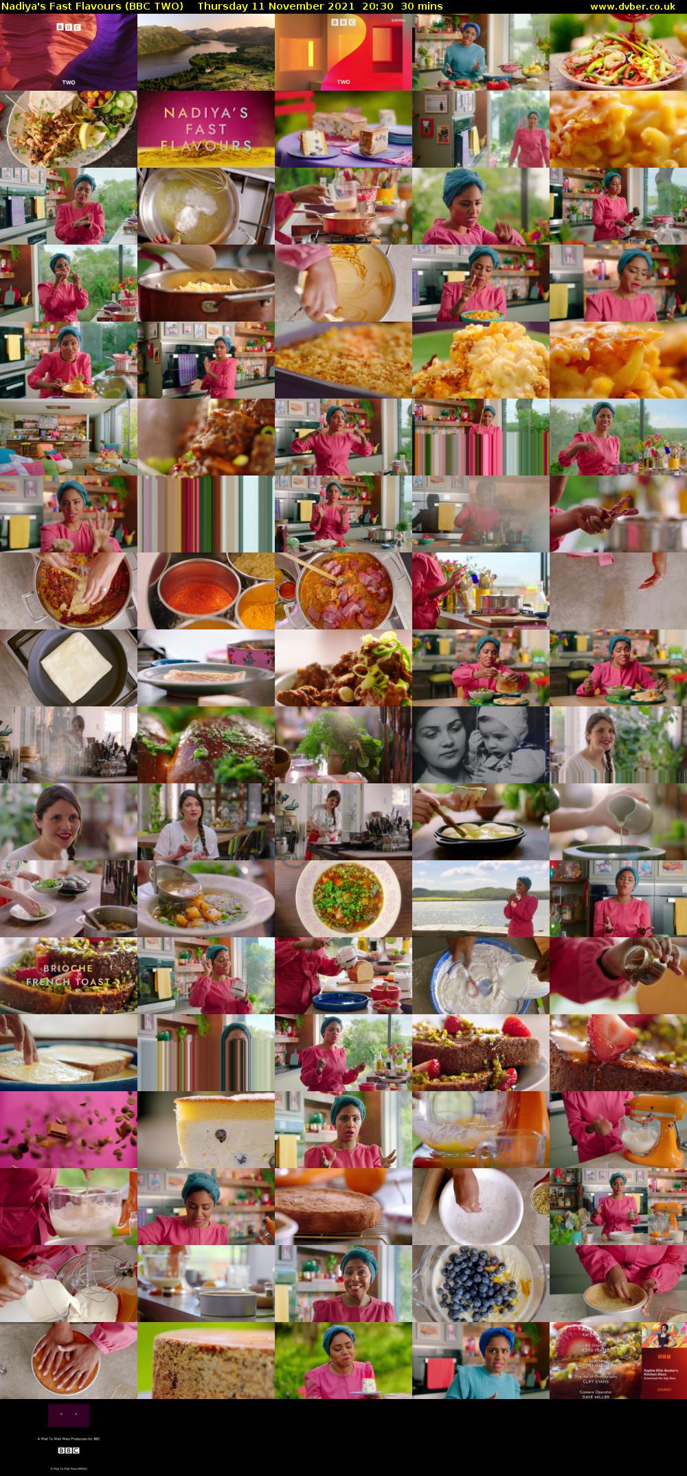 Nadiya's Fast Flavours (BBC TWO) Thursday 11 November 2021 20:30 - 21:00