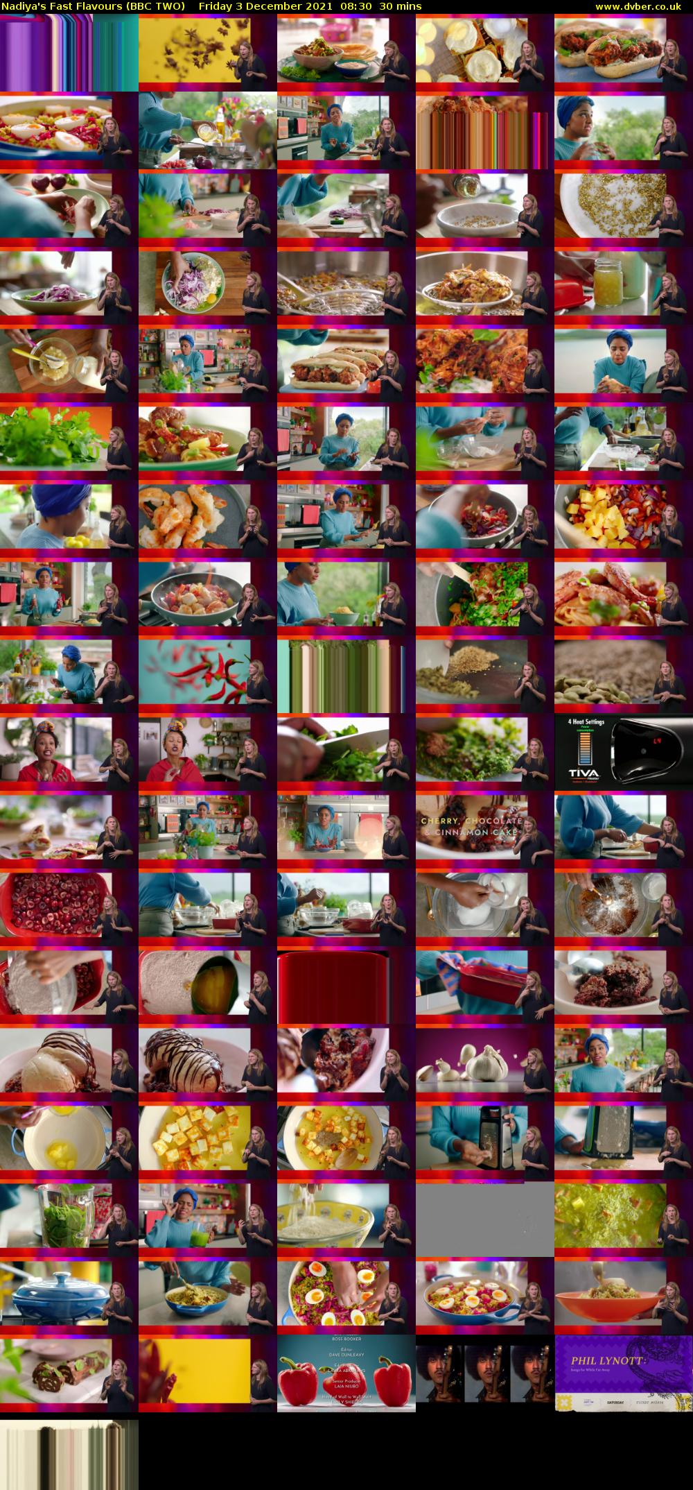 Nadiya's Fast Flavours (BBC TWO) Friday 3 December 2021 08:30 - 09:00