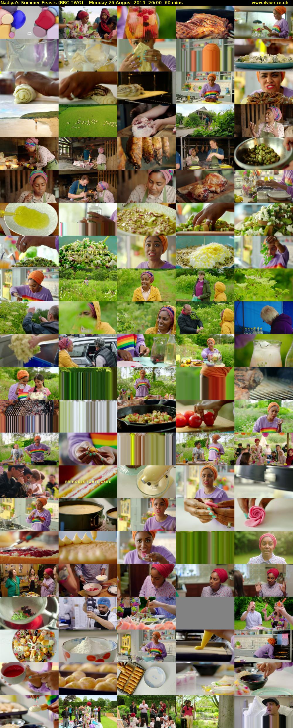 Nadiya's Summer Feasts (BBC TWO) Monday 26 August 2019 20:00 - 21:00