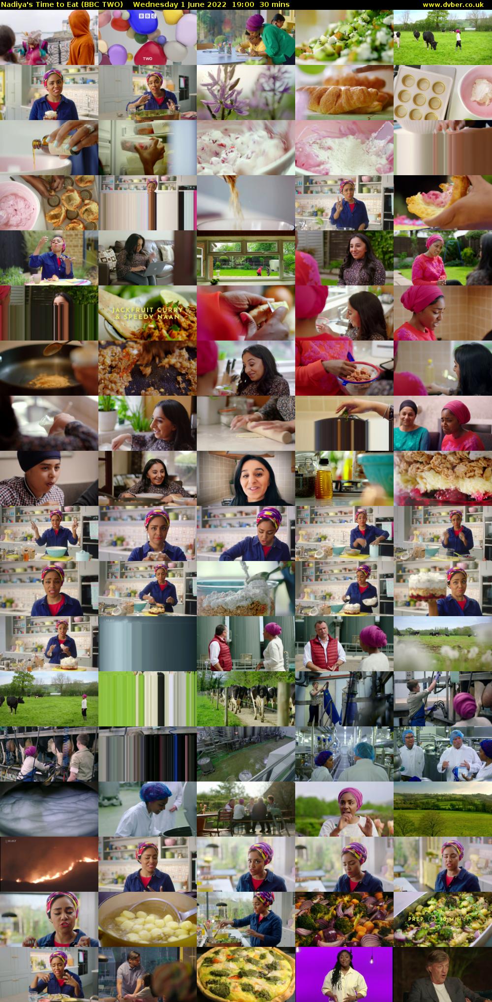 Nadiya's Time to Eat (BBC TWO) Wednesday 1 June 2022 19:00 - 19:30