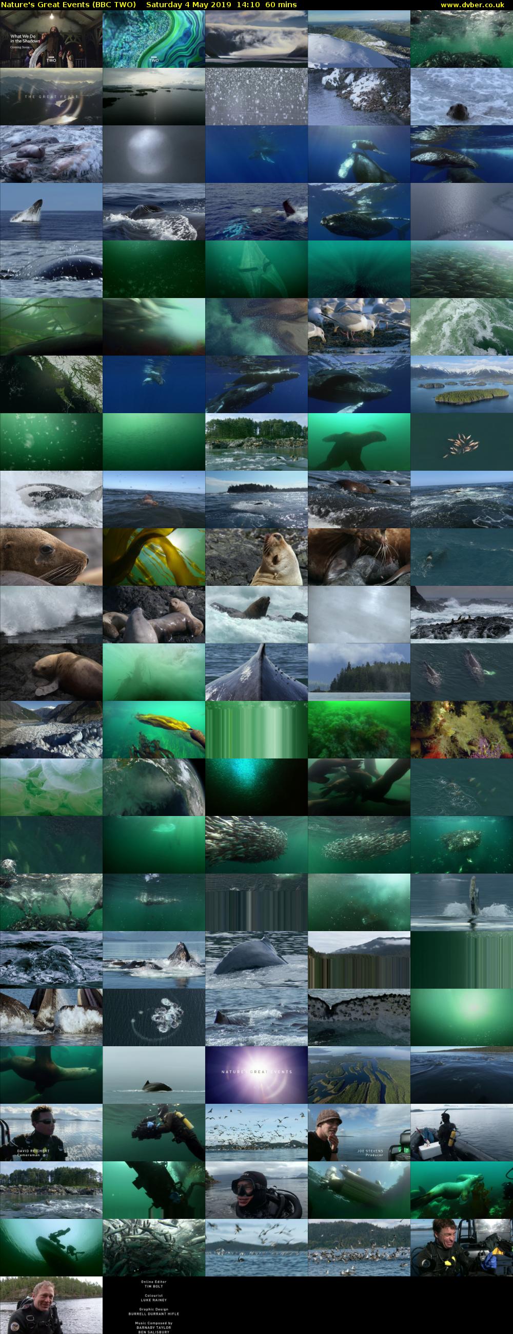 Nature's Great Events (BBC TWO) Saturday 4 May 2019 14:10 - 15:10