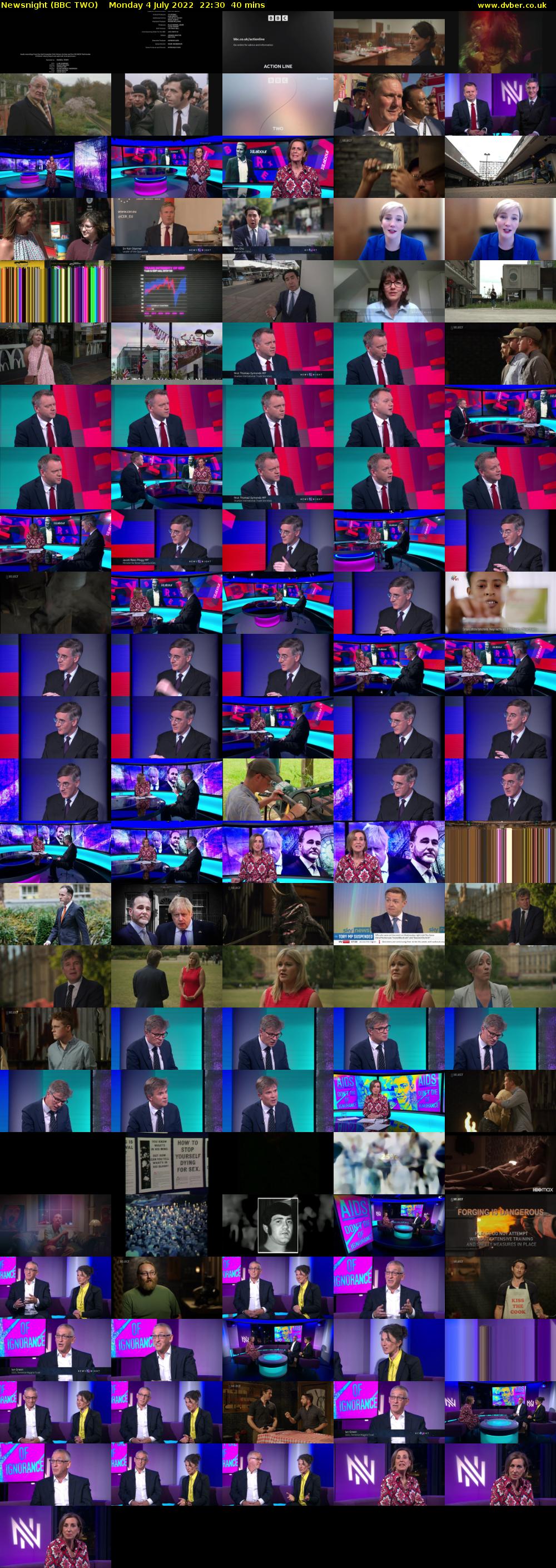 Newsnight (BBC TWO) Monday 4 July 2022 22:30 - 23:10