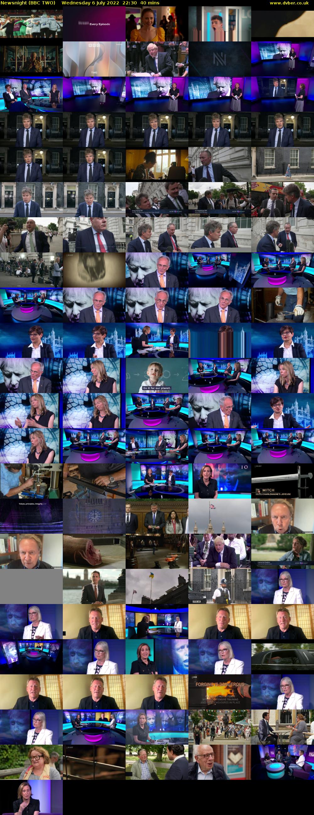 Newsnight (BBC TWO) Wednesday 6 July 2022 22:30 - 23:10