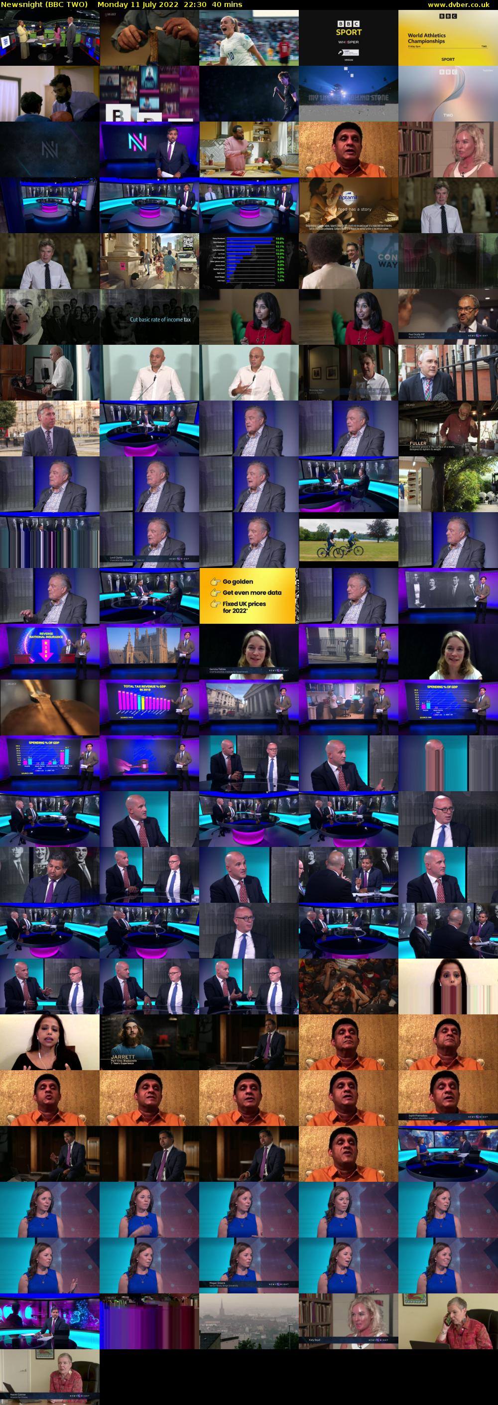 Newsnight (BBC TWO) Monday 11 July 2022 22:30 - 23:10