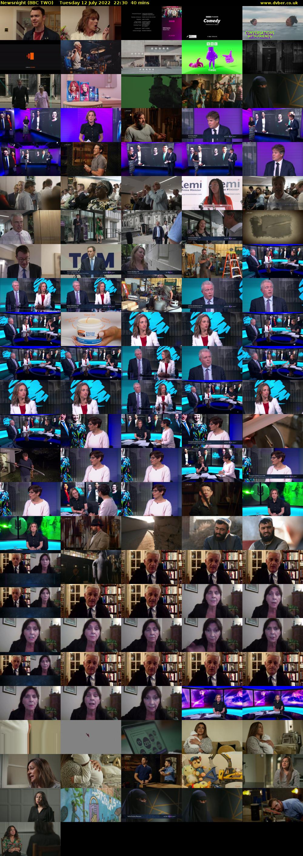 Newsnight (BBC TWO) Tuesday 12 July 2022 22:30 - 23:10