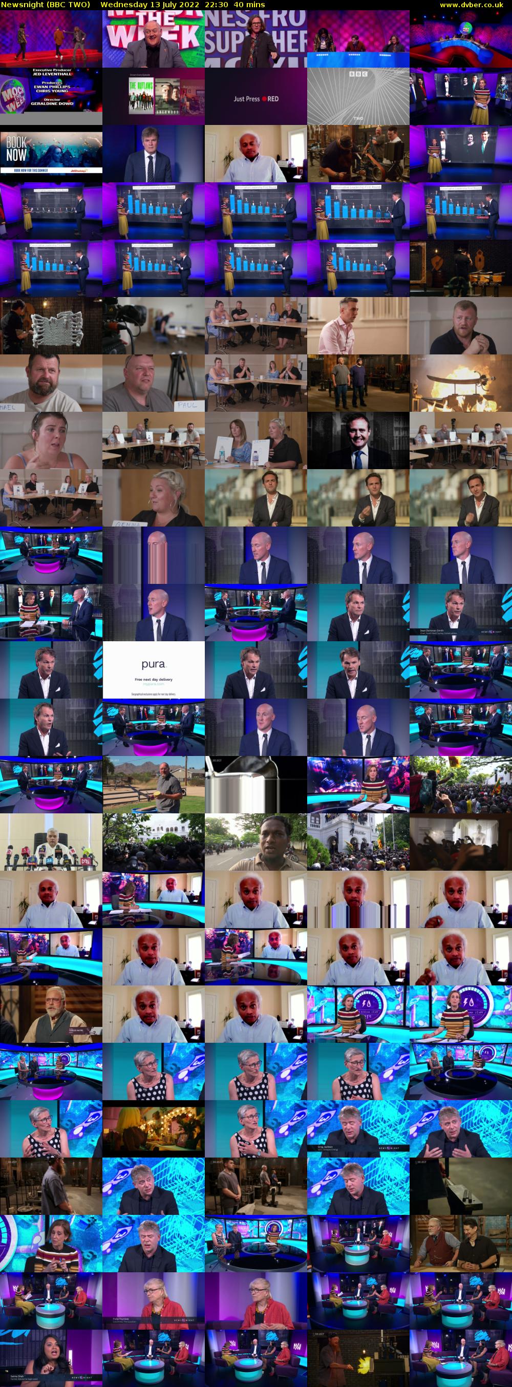 Newsnight (BBC TWO) Wednesday 13 July 2022 22:30 - 23:10
