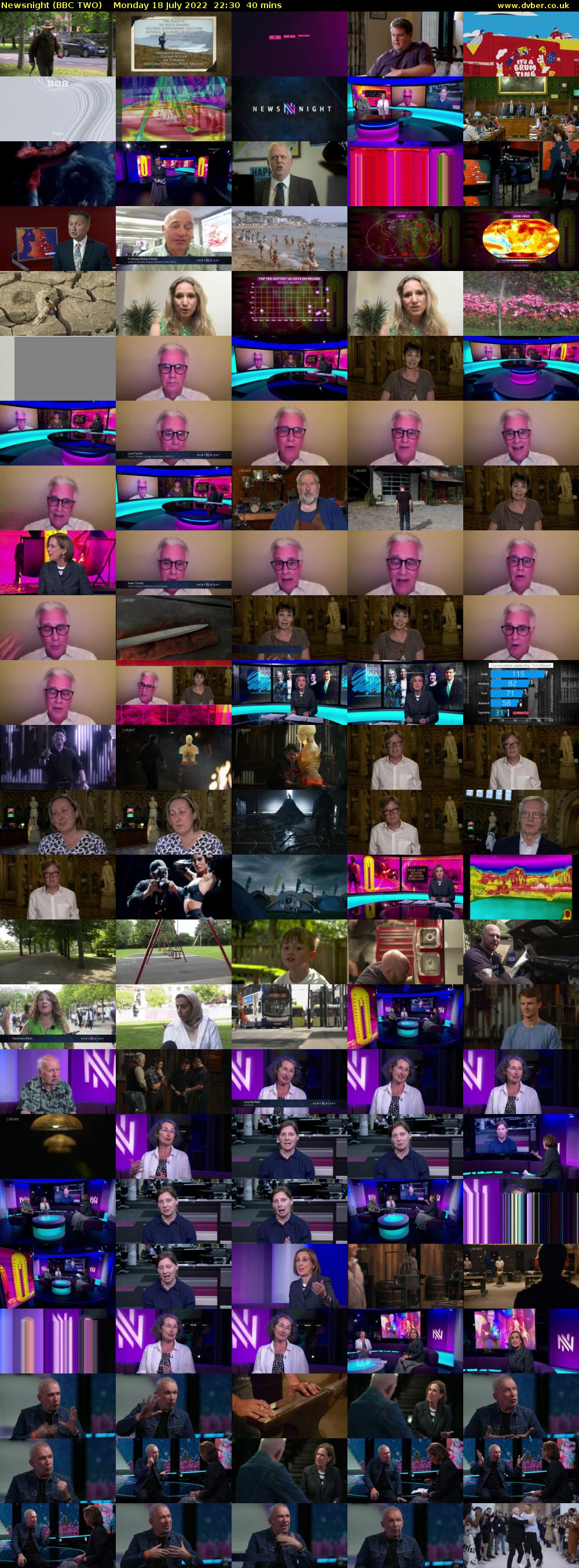 Newsnight (BBC TWO) Monday 18 July 2022 22:30 - 23:10