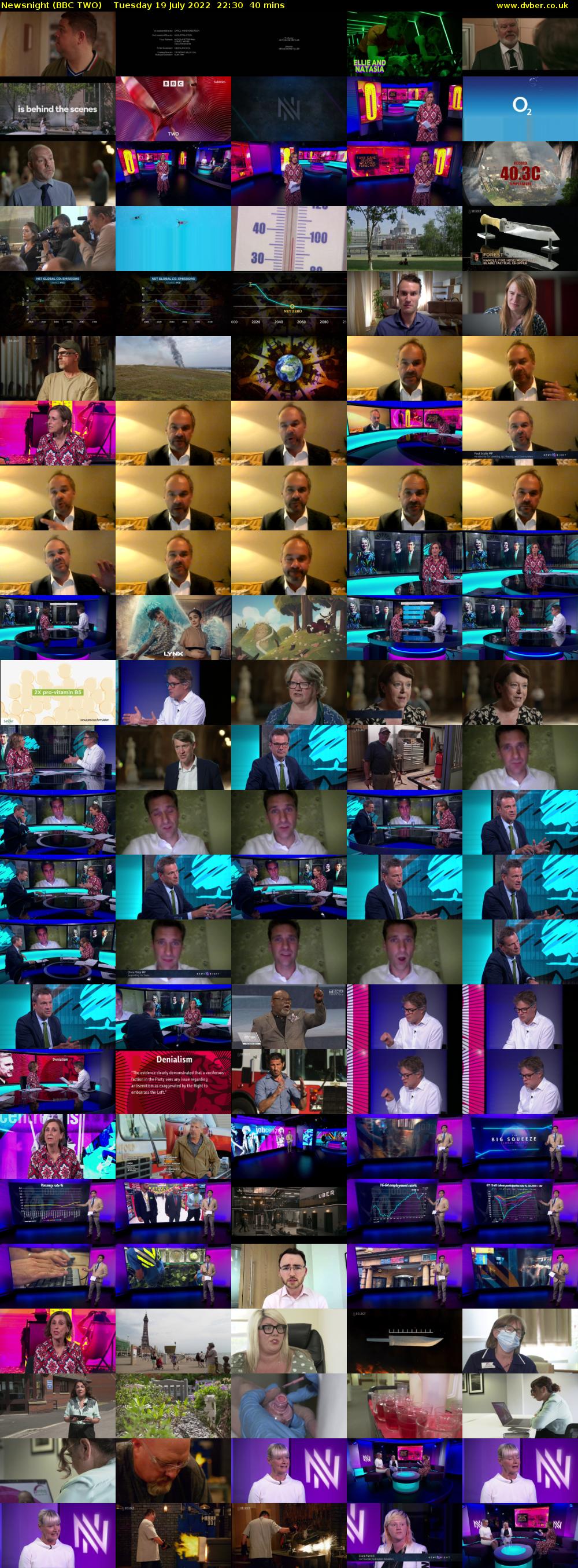 Newsnight (BBC TWO) Tuesday 19 July 2022 22:30 - 23:10