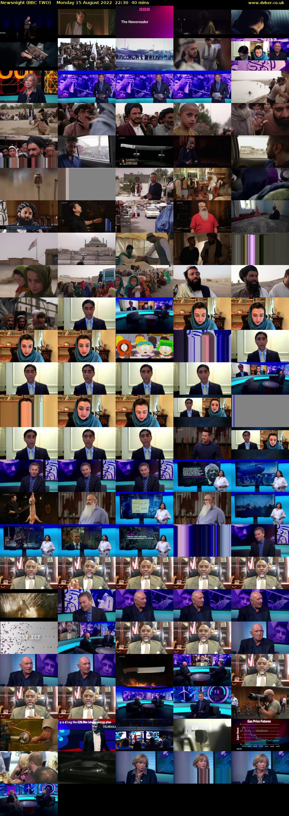 Newsnight (BBC TWO) Monday 15 August 2022 22:30 - 23:10