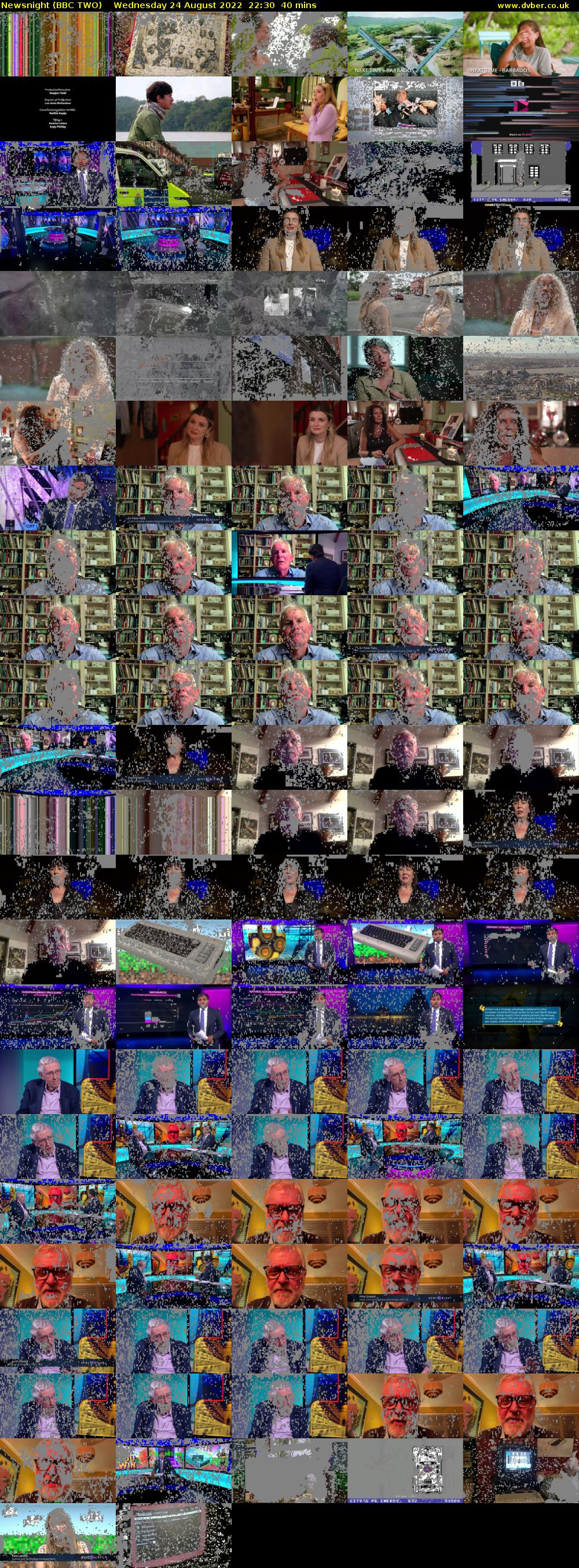 Newsnight (BBC TWO) Wednesday 24 August 2022 22:30 - 23:10