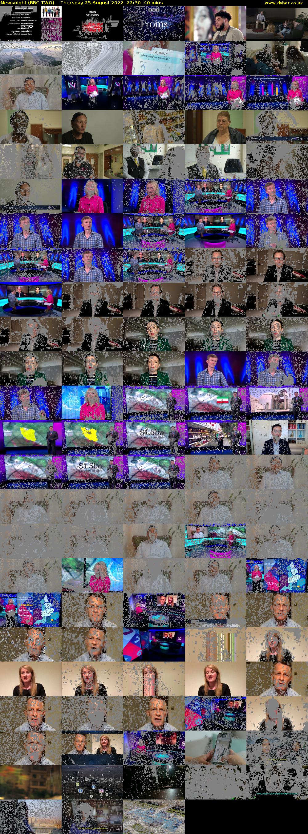 Newsnight (BBC TWO) Thursday 25 August 2022 22:30 - 23:10