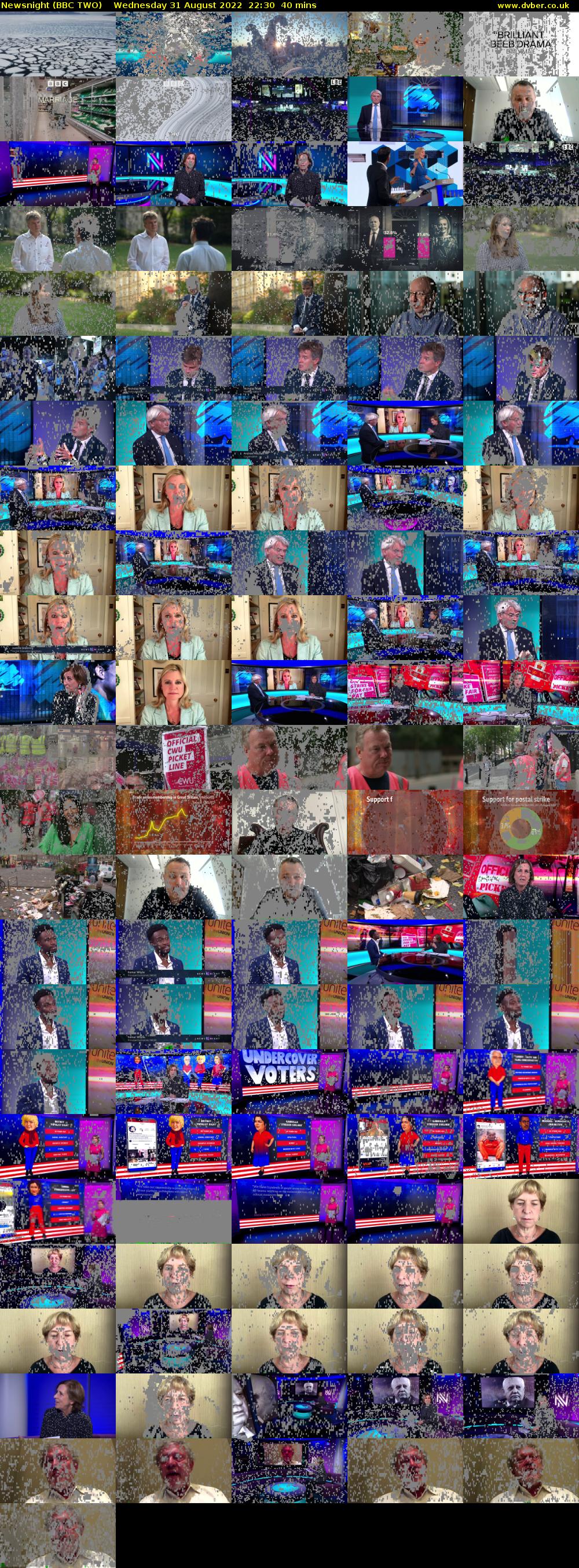 Newsnight (BBC TWO) Wednesday 31 August 2022 22:30 - 23:10