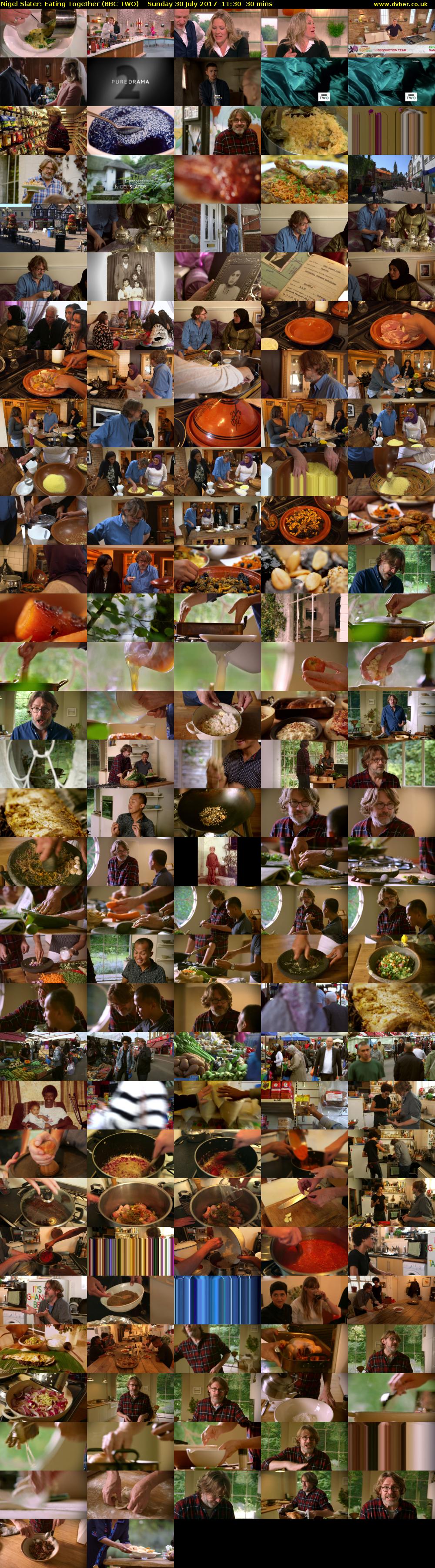 Nigel Slater: Eating Together (BBC TWO) Sunday 30 July 2017 11:30 - 12:00