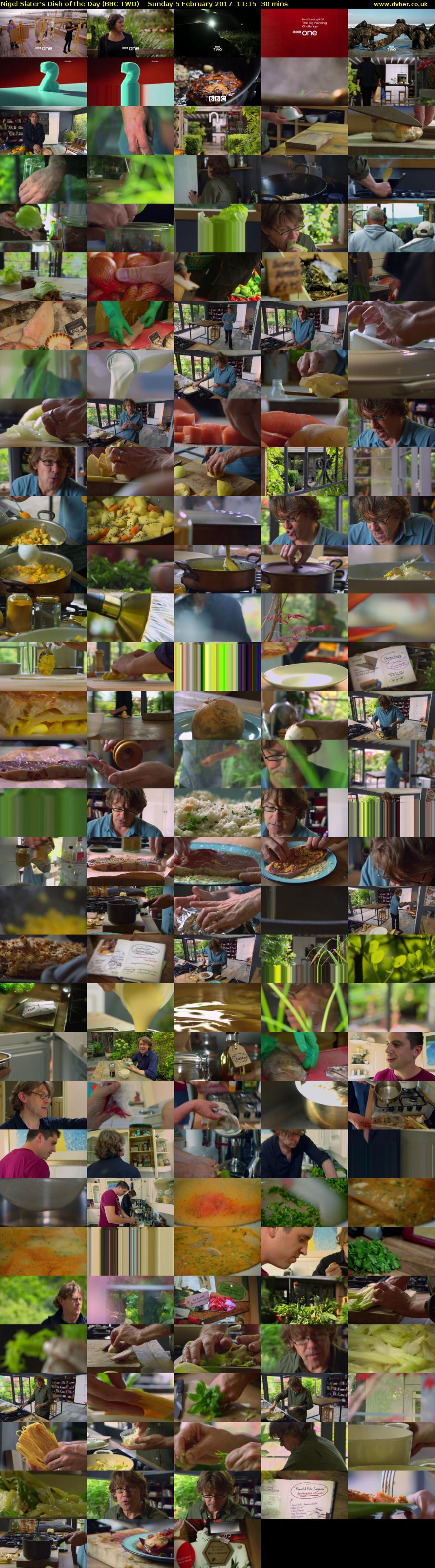 Nigel Slater's Dish of the Day (BBC TWO) Sunday 5 February 2017 11:15 - 11:45