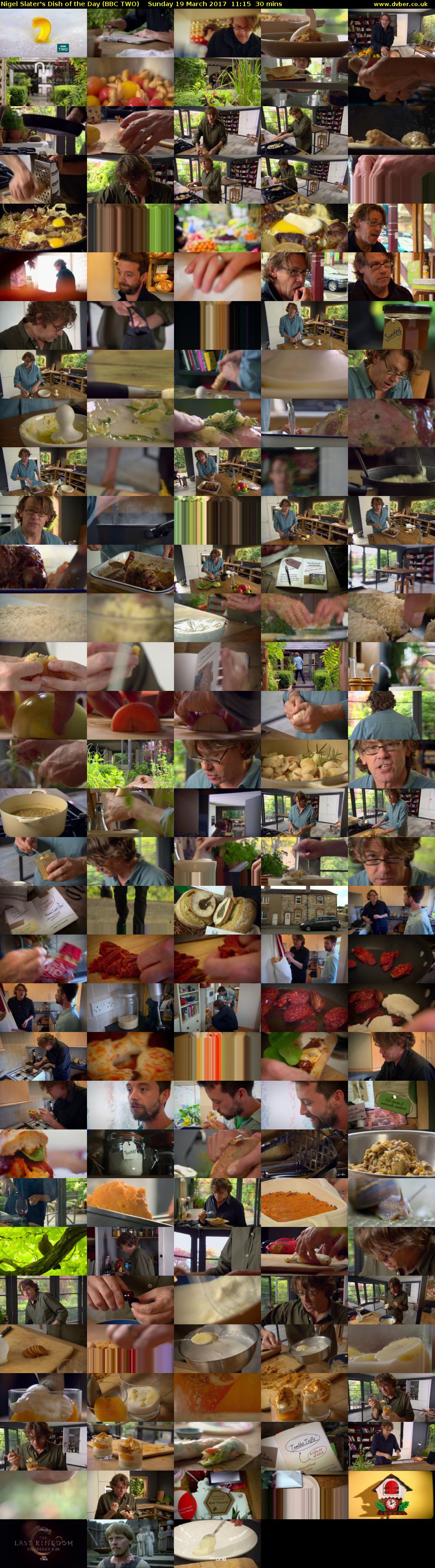 Nigel Slater's Dish of the Day (BBC TWO) Sunday 19 March 2017 11:15 - 11:45