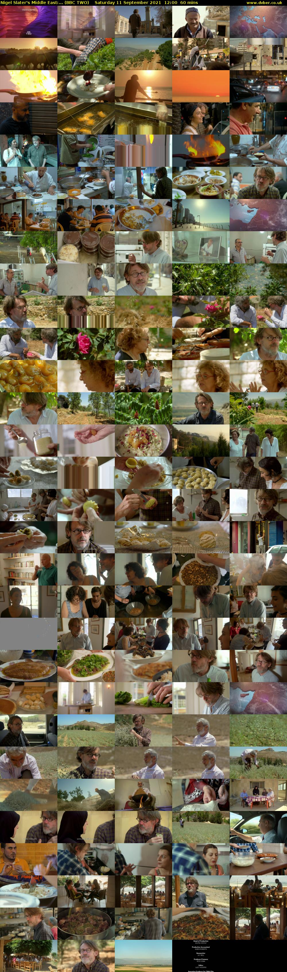 Nigel Slater's Middle East:... (BBC TWO) Saturday 11 September 2021 12:00 - 13:00