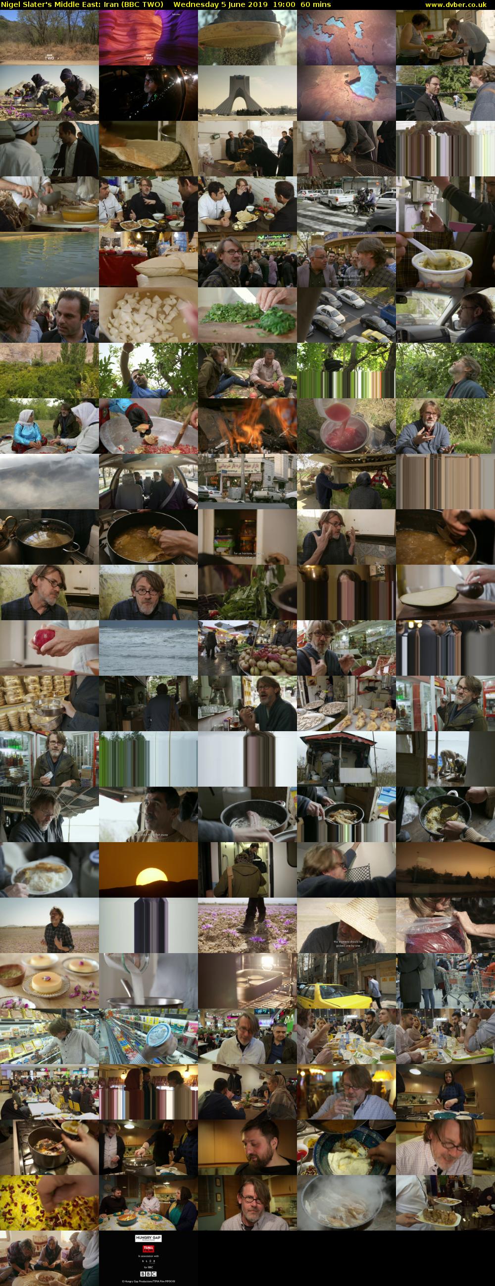 Nigel Slater's Middle East: Iran (BBC TWO) Wednesday 5 June 2019 19:00 - 20:00