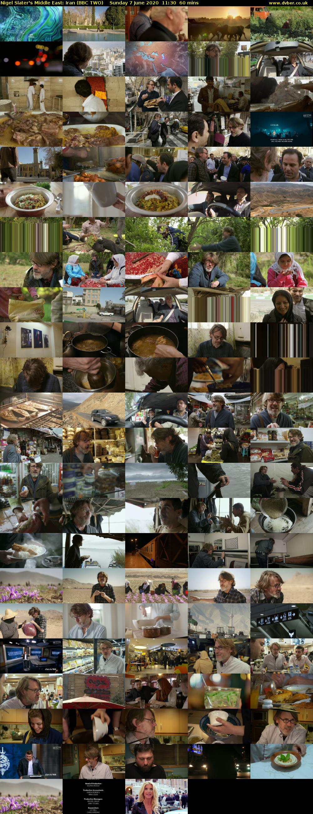 Nigel Slater's Middle East: Iran (BBC TWO) Sunday 7 June 2020 11:30 - 12:30