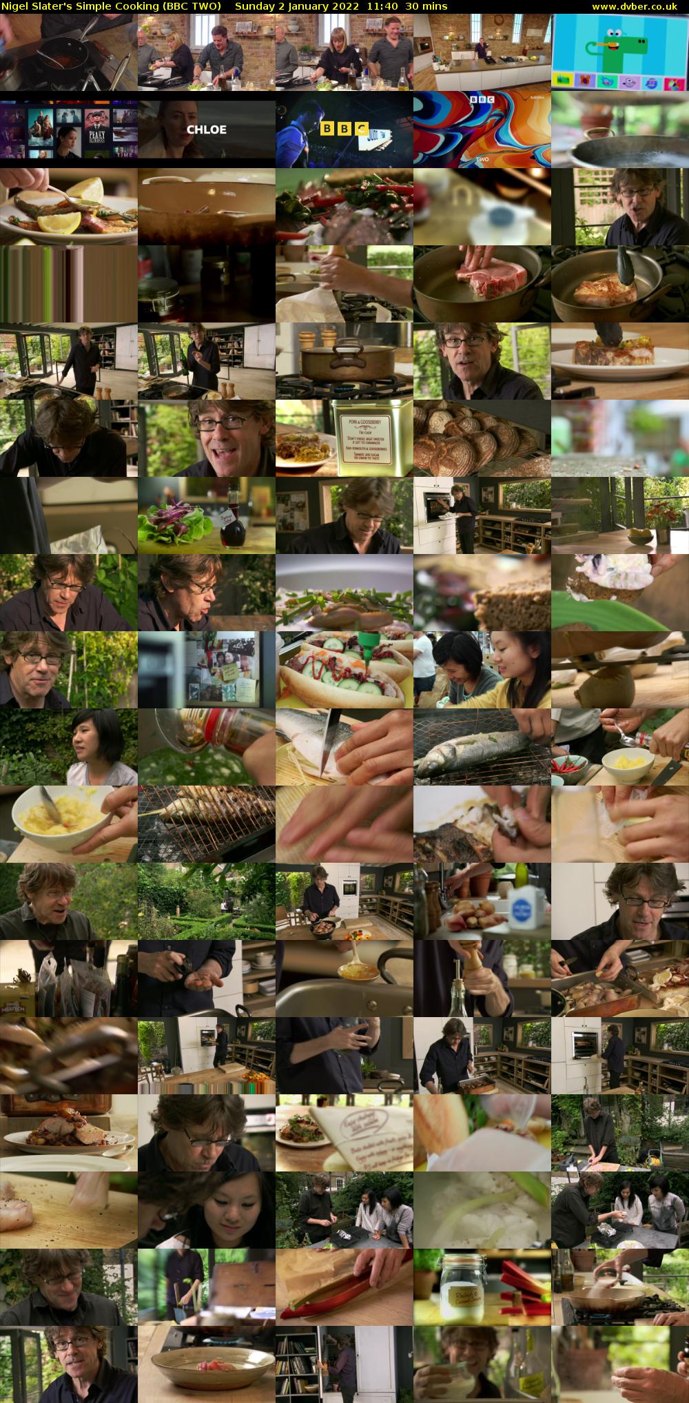 Nigel Slater's Simple Cooking (BBC TWO) Sunday 2 January 2022 11:40 - 12:10