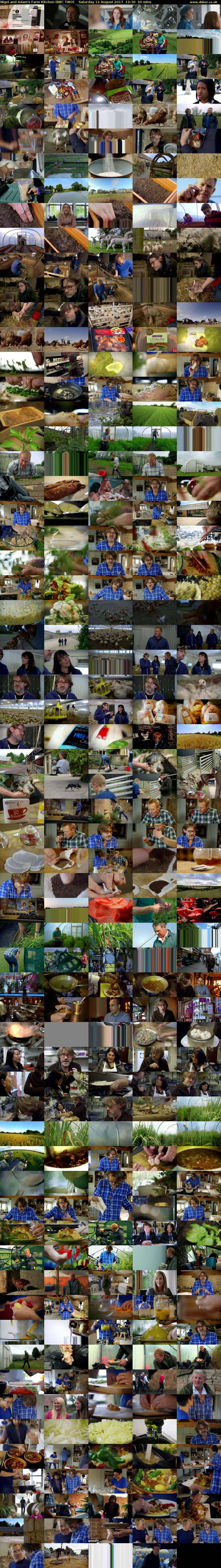 Nigel and Adam's Farm Kitchen (BBC TWO) Saturday 12 August 2017 12:30 - 13:30
