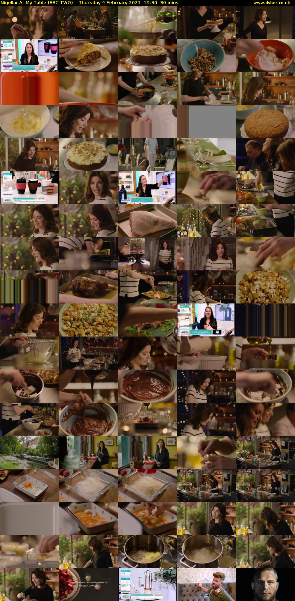 Nigella: At My Table (BBC TWO) Thursday 4 February 2021 19:30 - 20:00